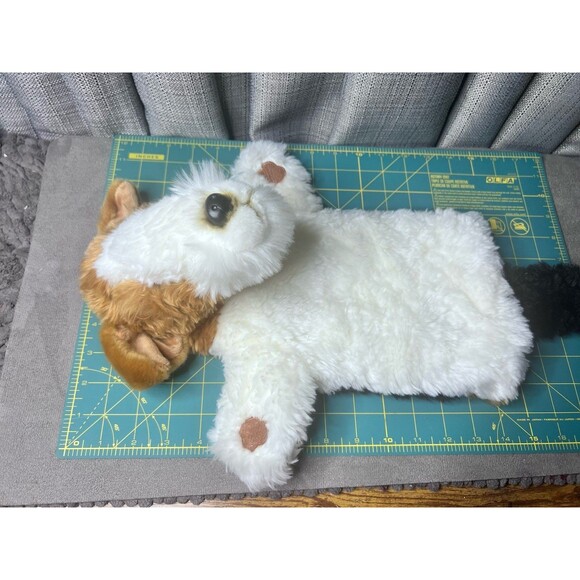 Puppet Company Fox Terrier Dog 15 Inch Plush Hand Toy Stuffed Animal - Picture 10 of 10